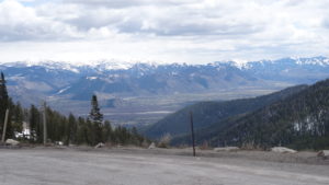 Ausblick vom Teton Pass