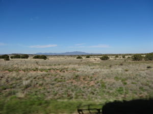 Nach Santa Fe fuhren wir weiter durch New Mexico Ricchtungg Texas.